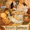 Puzzle Mucha: Biscuits Champagne Lefévre