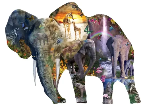 Puzzle Mullins - Elephant Waterfall