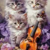 Puzzle Musical Kittens