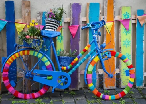 Puzzle My Beautiful Colorful Bike 1500