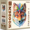 Puzzle Mystic Fox wooden
