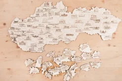 Puzzle Múzea drevené puzzle v krabi膷ke