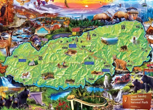 Puzzle National Parks - Great Smoky Mountains