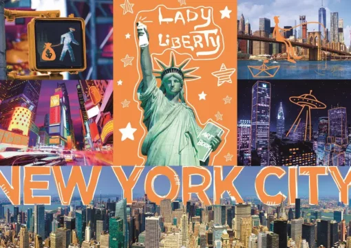 Puzzle Neon Color Line: Neon City