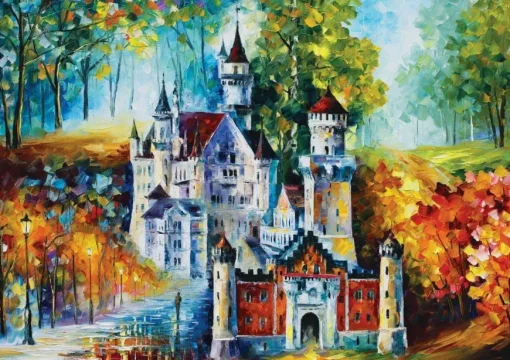 Puzzle Neuschwanstein 1500