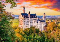 Puzzle Neuschwanstein Castle in Autumn, Germany