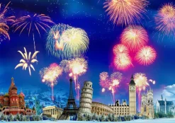 Puzzle New Year's Eve around the World