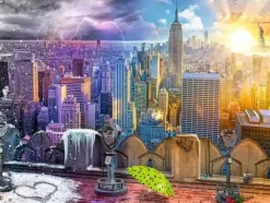 Puzzle New York Summer and Winter