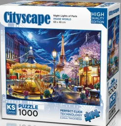 Puzzle Night Lights Of Paris