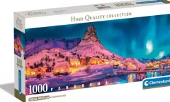Puzzle Night Lofoten Island panorama