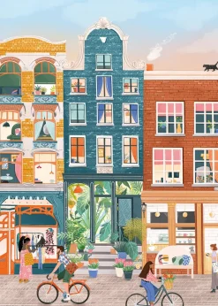 Puzzle Nine Streets, Amsterdam