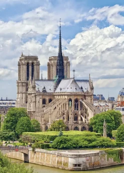 Puzzle Notre Dame cathedral
