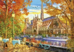 Puzzle Notre Dame in Autumn