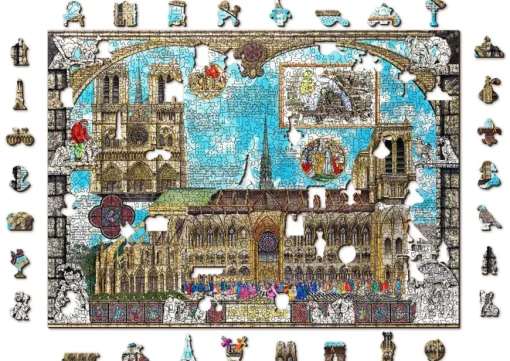Puzzle Notre Dame wooden