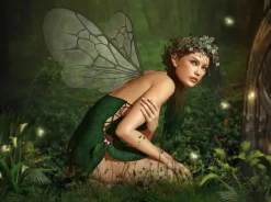Puzzle Nymph in the Forest