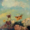 Puzzle Odilon Redon - Butterflies, 1910