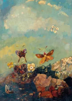 Puzzle Odilon Redon - Butterflies, 1910