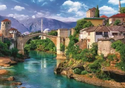 Puzzle Old Bridge in Mostar, Bosnia and Herzegovina