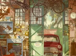 Puzzle Old garage, Arly Jones