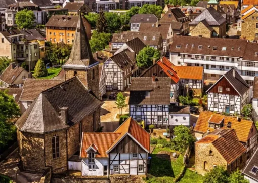 Puzzle Old Village 1000