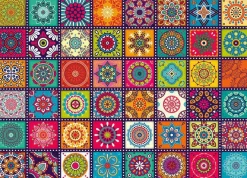 Puzzle Ornamental Squares