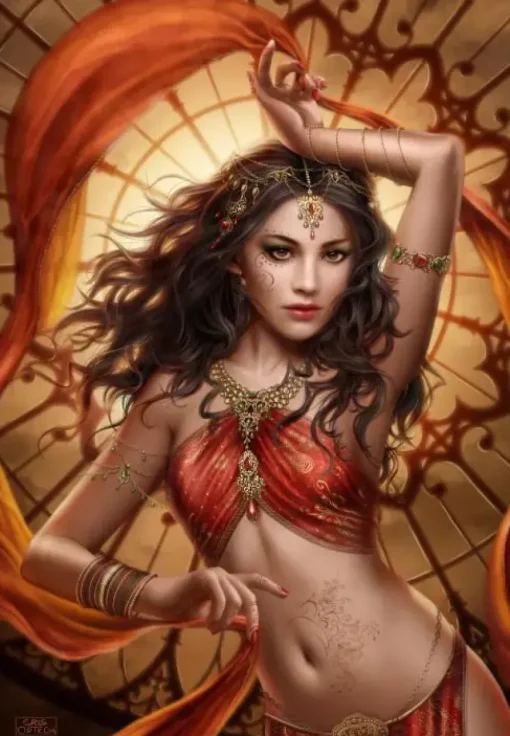Puzzle Ortega:  Fire Opal