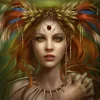 Puzzle Ortega: Tribal Goddess 1000
