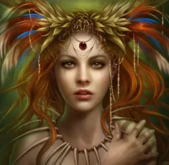 Puzzle Ortega: Tribal Goddess 1000