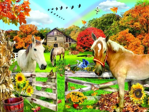 Puzzle Out in the Pasture