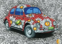 Puzzle Painted VW Beetle