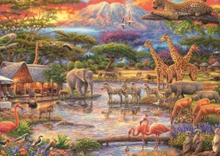 Puzzle Paradise on Kilimanjaro