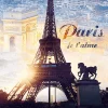 Puzzle Paris at dawn