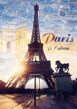 Puzzle Paris at dawn