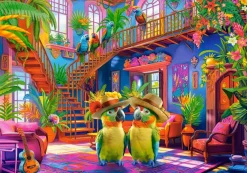 Puzzle Parrots in Paradise