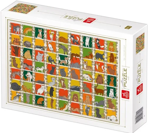 Puzzle Pattern Cats
