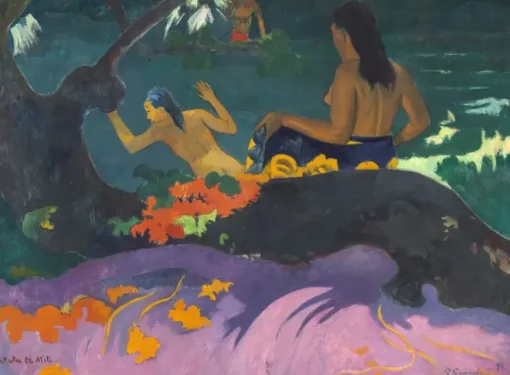 Puzzle Paul Gauguin: Fatata te Miti (By the Sea), 1892