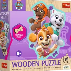 Puzzle Paw Patrol wooden 50 pieces