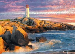 Puzzle Peggys Cove Lighthouse, Nova Scotia