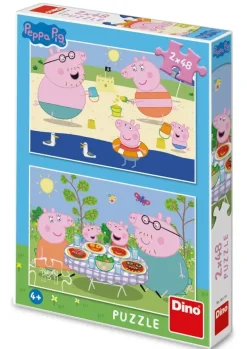 Puzzle Peppa Pig: Na dovolenke