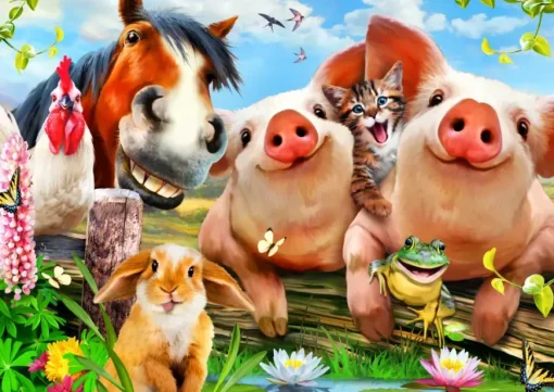 Puzzle Petting Farm