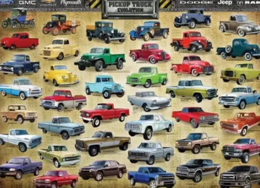 Puzzle Pickup Truck Evolution
