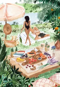 Puzzle Picnic in the South of France