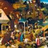 Puzzle Pieter Bruegel the Elder - Netherlandish Proverbs