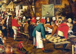 Puzzle Pieter Brueghel the Younger - Peasant Wedding Feast