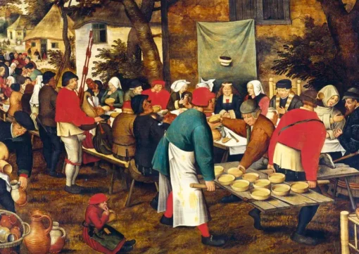 Puzzle Pieter Brueghel the Younger - Peasant Wedding Feast