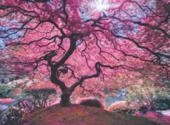Puzzle Pink Tree