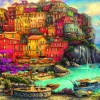Puzzle Pinson: A Beautiful Day at Cinque Terre