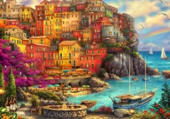 Puzzle Pinson: A Beautiful Day at Cinque Terre
