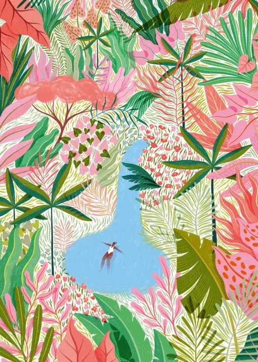 Puzzle Piscine Naturelle 500