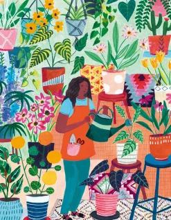 Puzzle Plant Lady